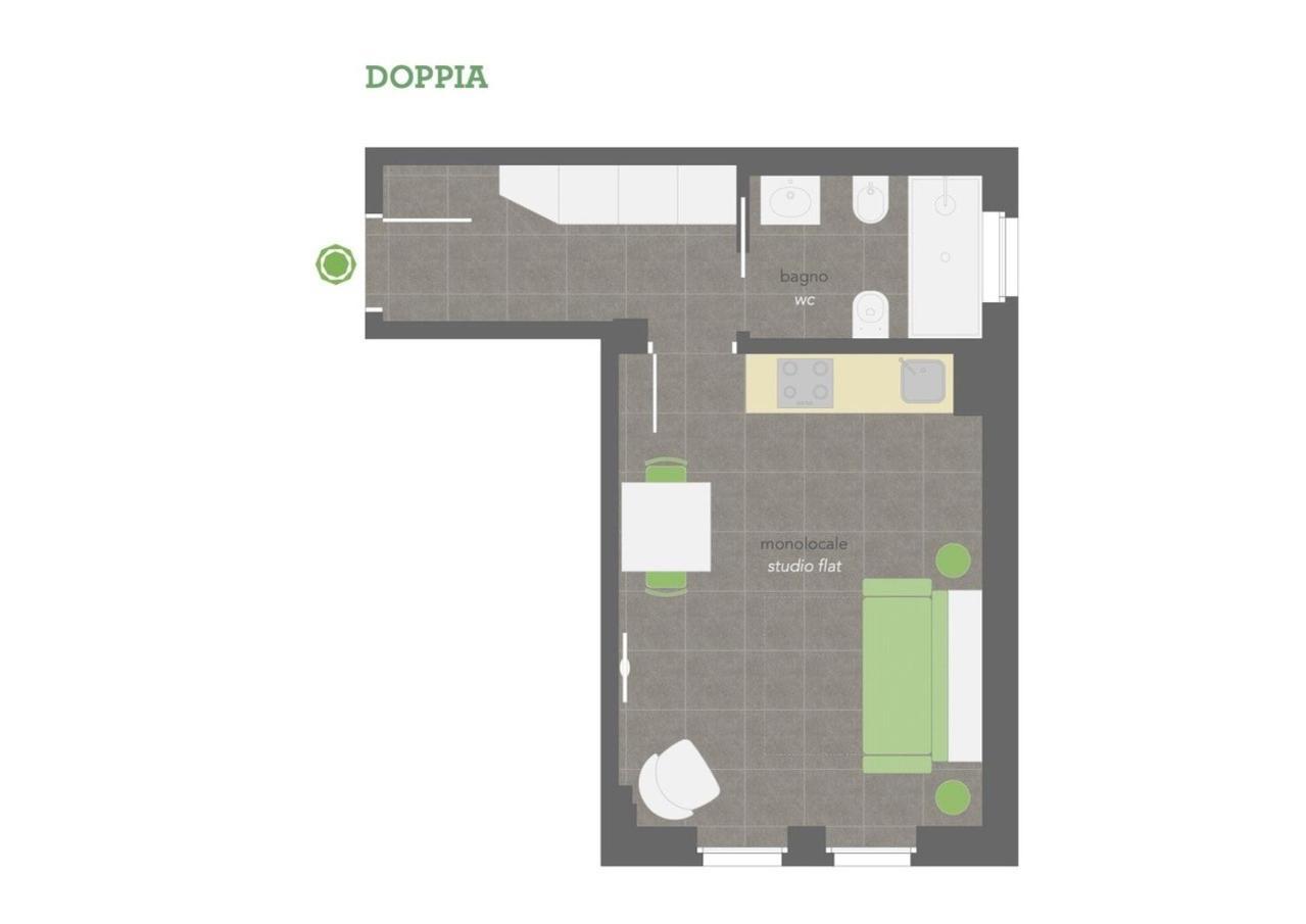 Cirene Apartments Milano Exterior foto
